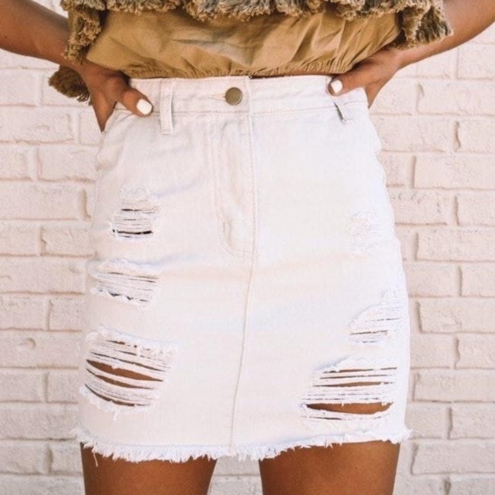 NWT Denim Skirt